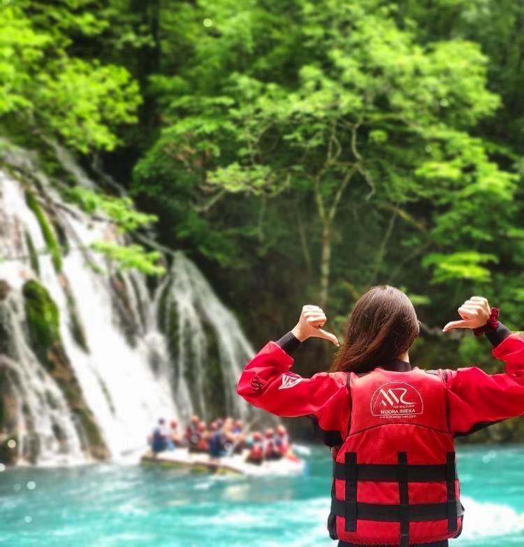 Отель Rafting Camp Modra Rijeka Scepan-Polje Экстерьер фото