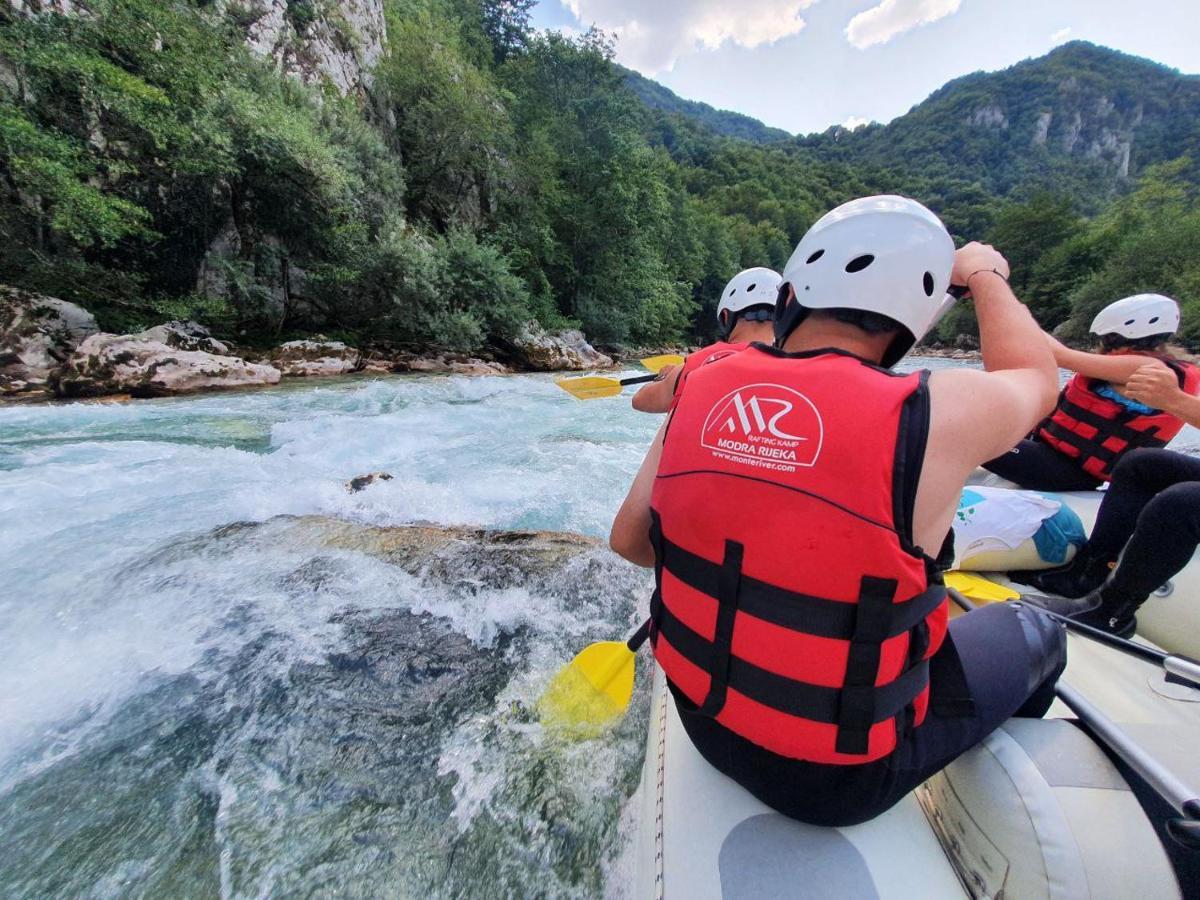 Отель Rafting Camp Modra Rijeka Scepan-Polje Экстерьер фото