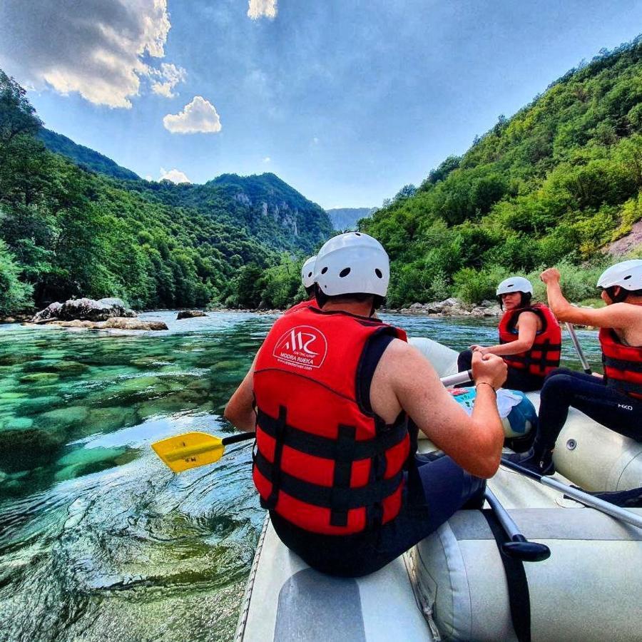 Отель Rafting Camp Modra Rijeka Scepan-Polje Экстерьер фото