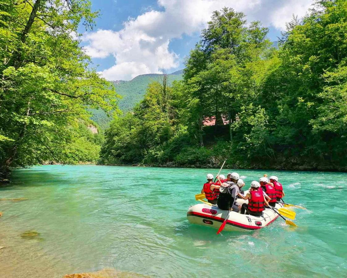 Отель Rafting Camp Modra Rijeka Scepan-Polje Экстерьер фото