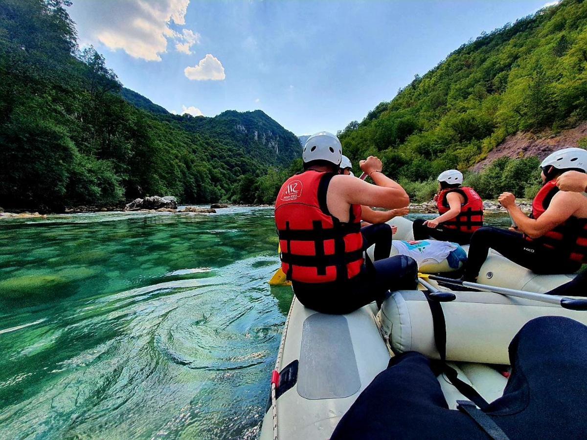 Отель Rafting Camp Modra Rijeka Scepan-Polje Экстерьер фото