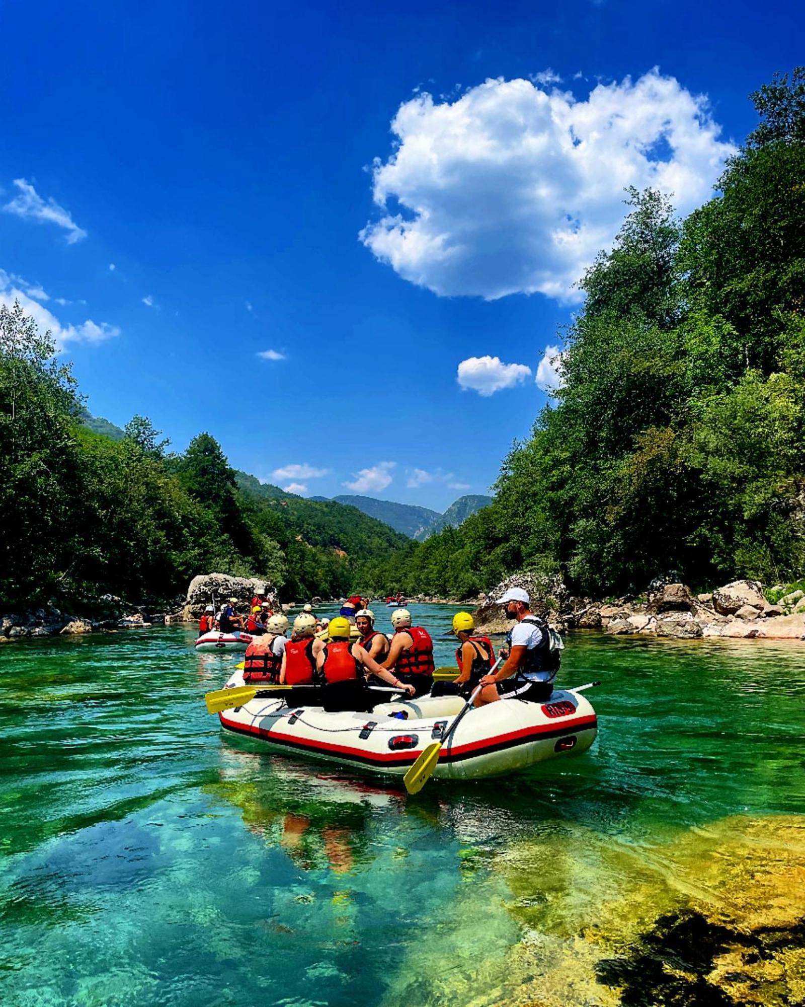Отель Rafting Camp Modra Rijeka Scepan-Polje Экстерьер фото